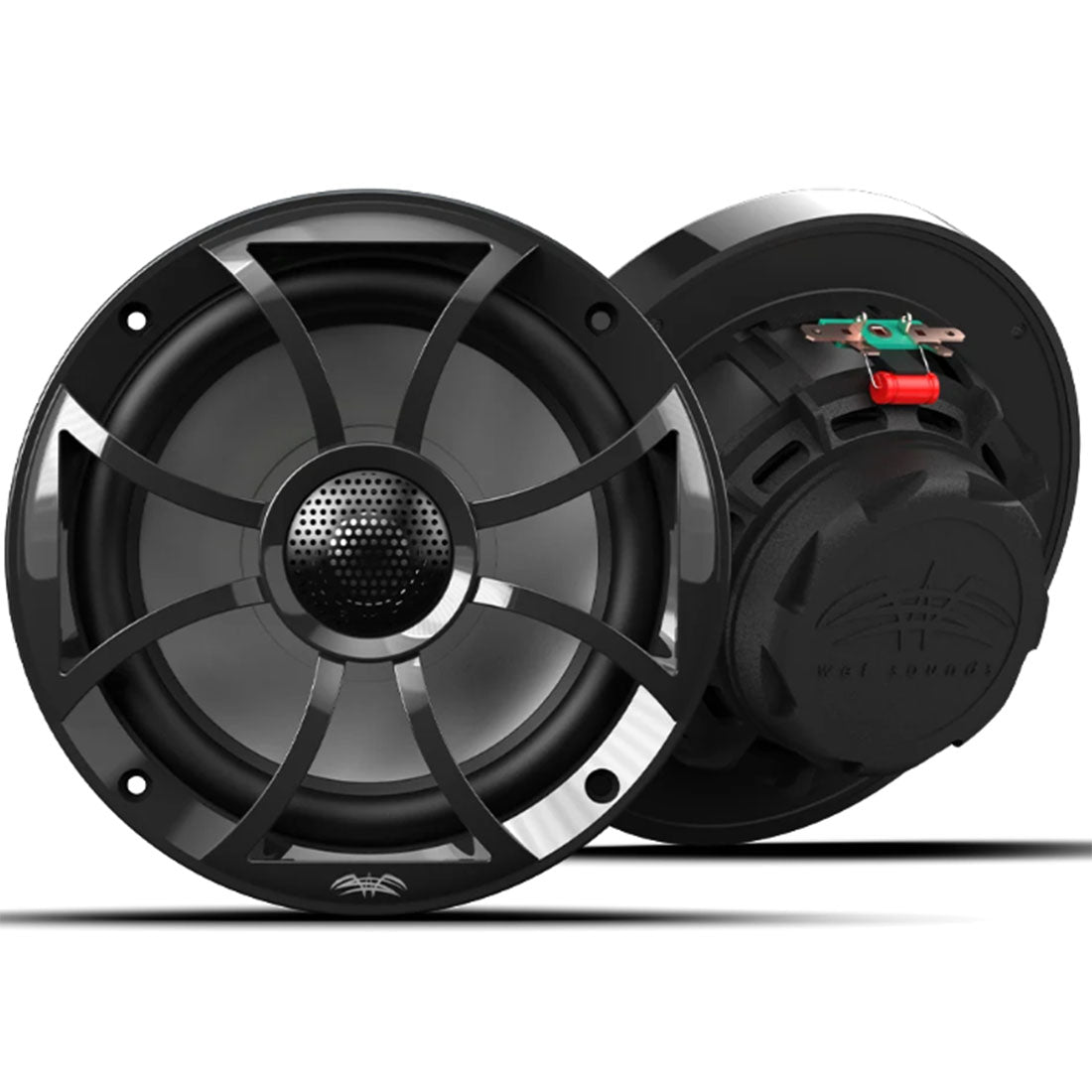 Wet Sounds RECON6-BG 6.5" Marine Speakers - Black - Pair