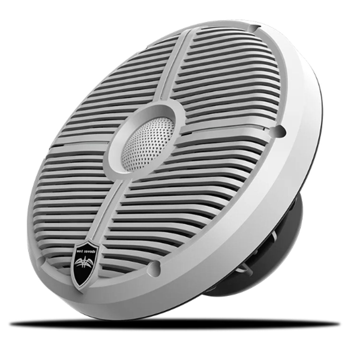 Wet Sounds RECON8XW-WRGB 8" Marine Speakers with RGB LED Lights - White - Pair