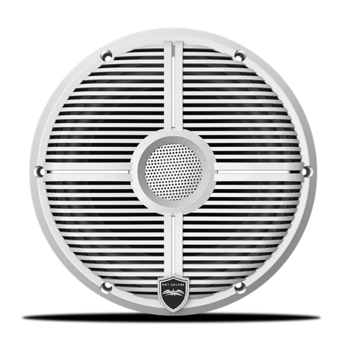 Wet Sounds RECON8XW-WRGB 8" Marine Speakers with RGB LED Lights - White - Pair