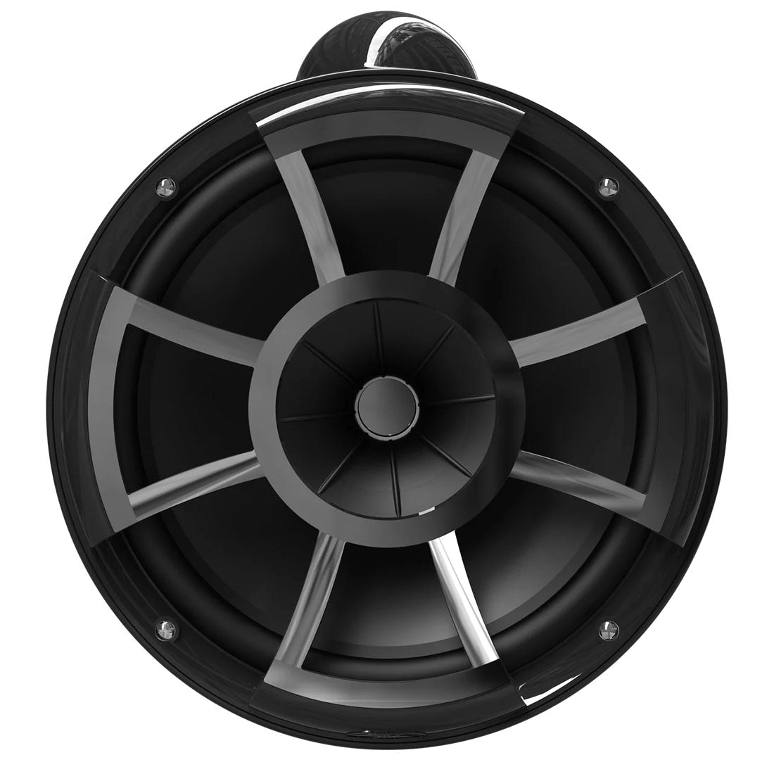 Wet Sounds REV10B-SCV2 10" Marine Speakers with Swivel Clamp - Black - Pair