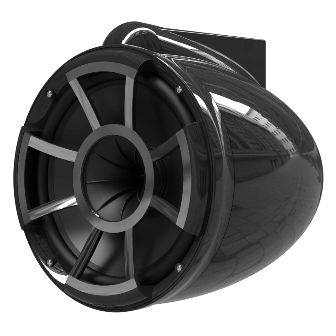 Wet Sounds REV10B-XV2 10" Marine Tower Speakers - Black - Pair