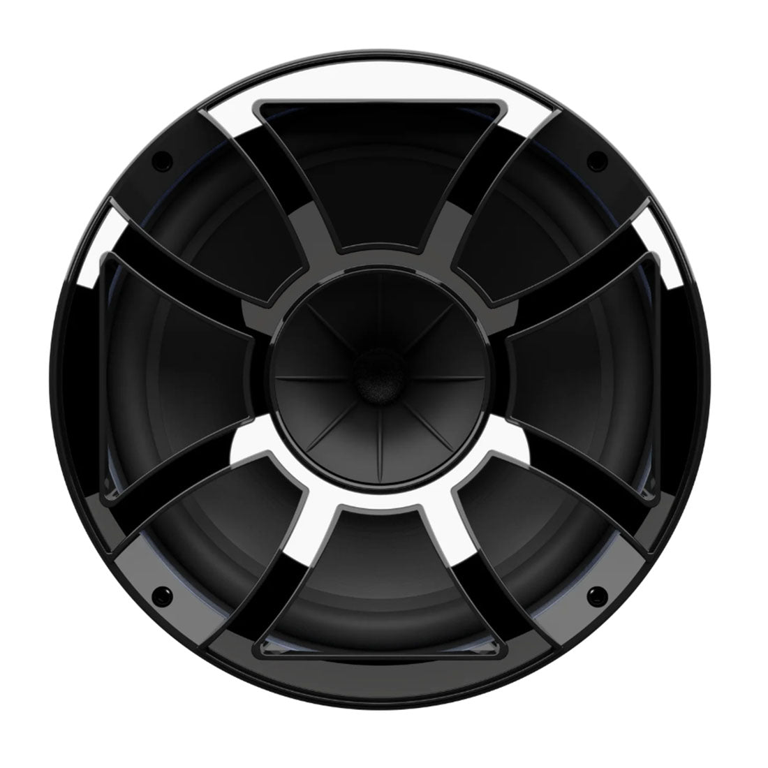 Wet Sounds REV10HD-B 10" Marine Tower Speakers with RGB Lights - Black - Pair