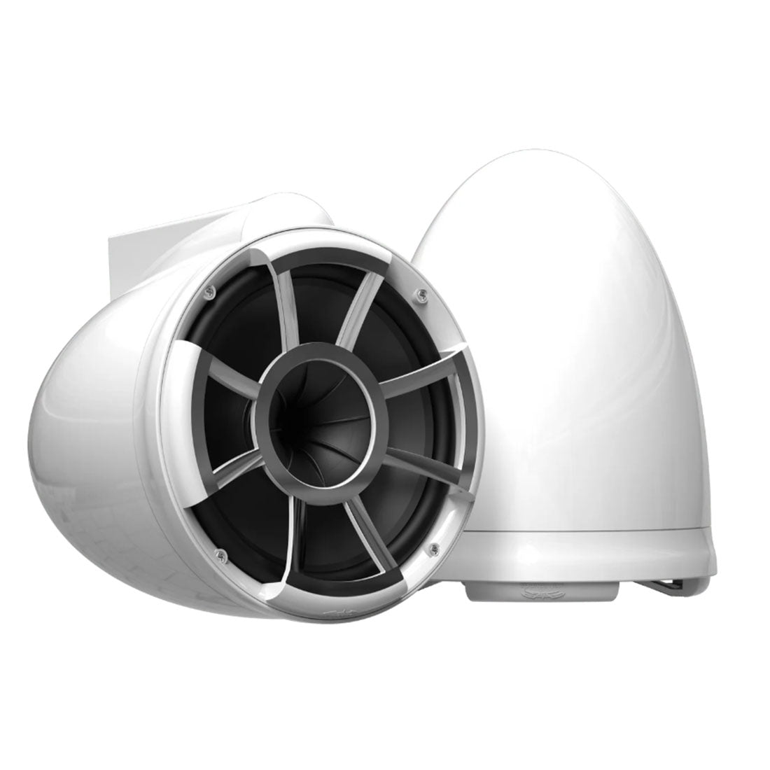 Wet Sounds REV10W-XV2 10" Marine Tower Speakers - White - Pair