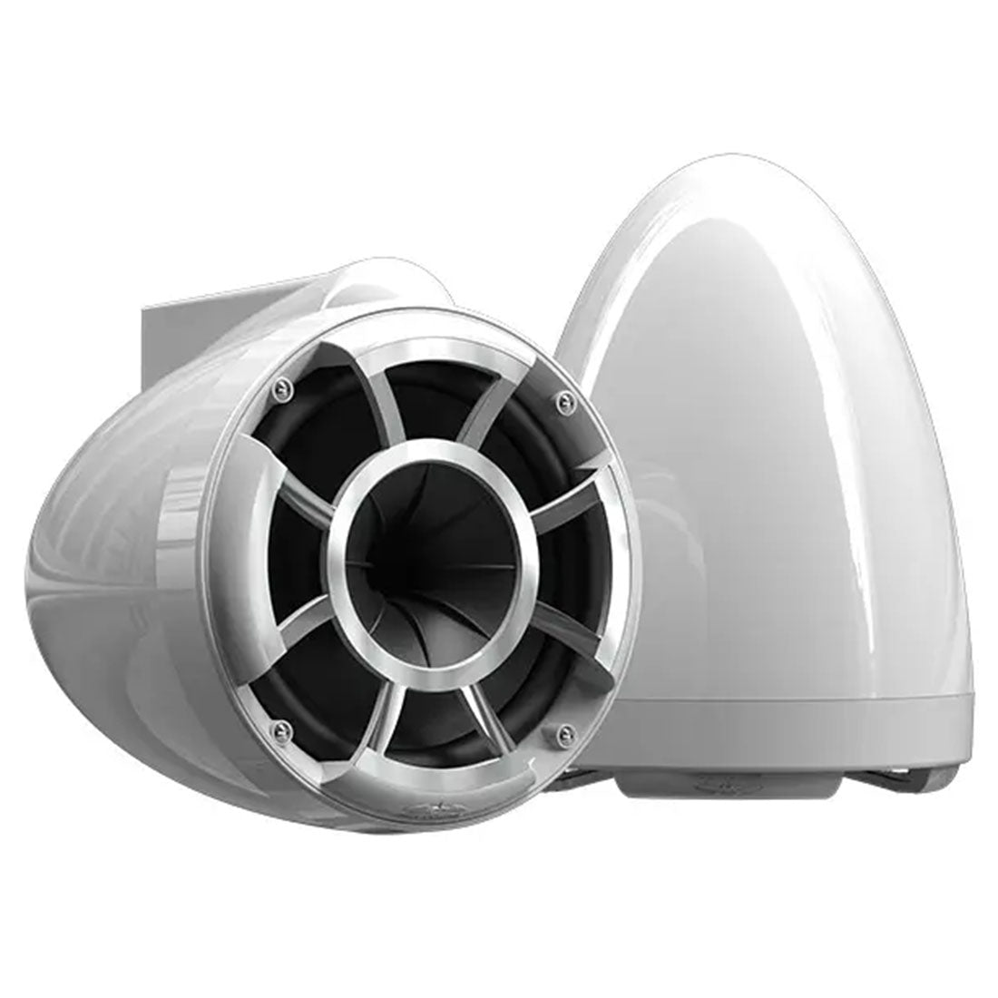 Wet Sounds REV8W-XV2 8" Coaxial Marine Tower Speakers - White - Pair