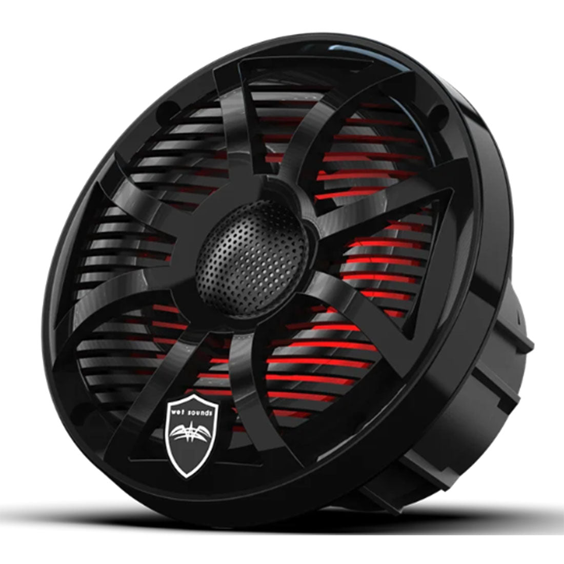 Wet Sounds REVO6-SW-BV3 6.5" Marine Speakers with RBG Lights - Black - Pair