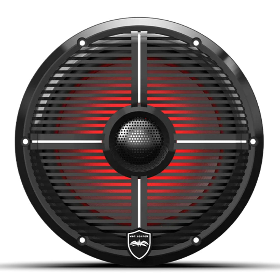 Wet Sounds REVO8-XW-BV3 8" Marine Speakers with RBG LED Lights - Black - Pair