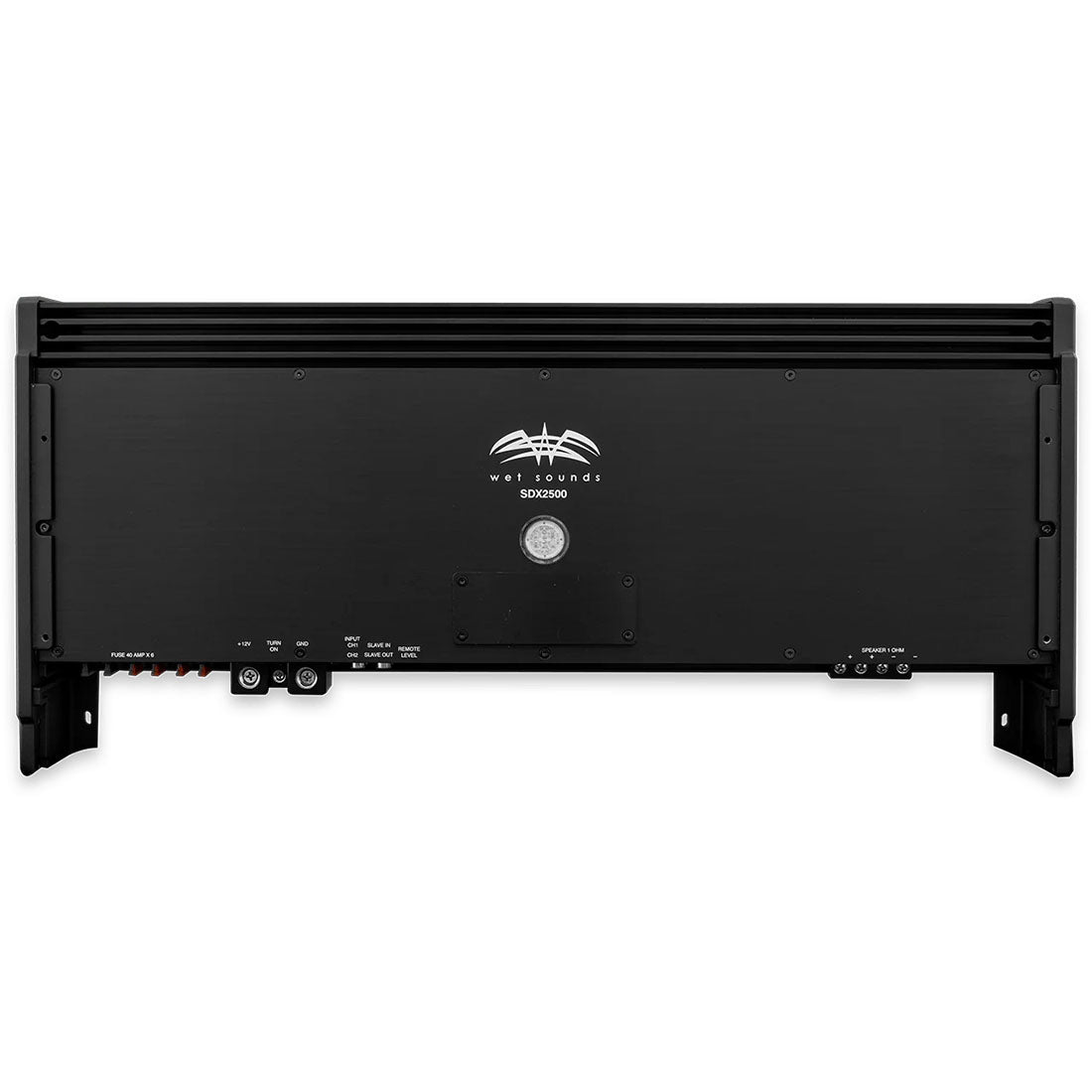 Wet Sounds Sinister-SDX2500 Class D Monoblock Marine Amplifier