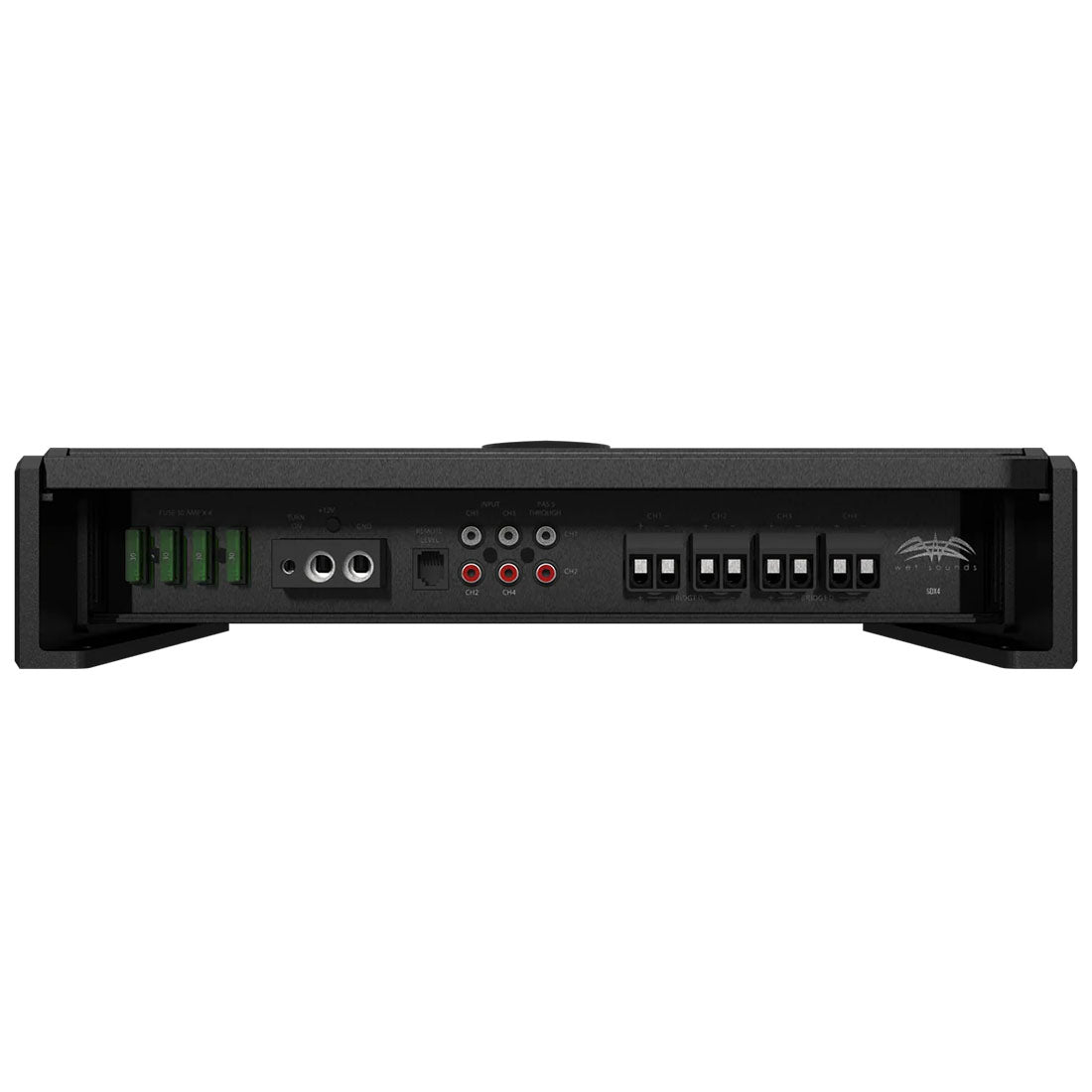Wet Sounds Sinister-SDX4 Class D 4-Channel Marine Amplifier