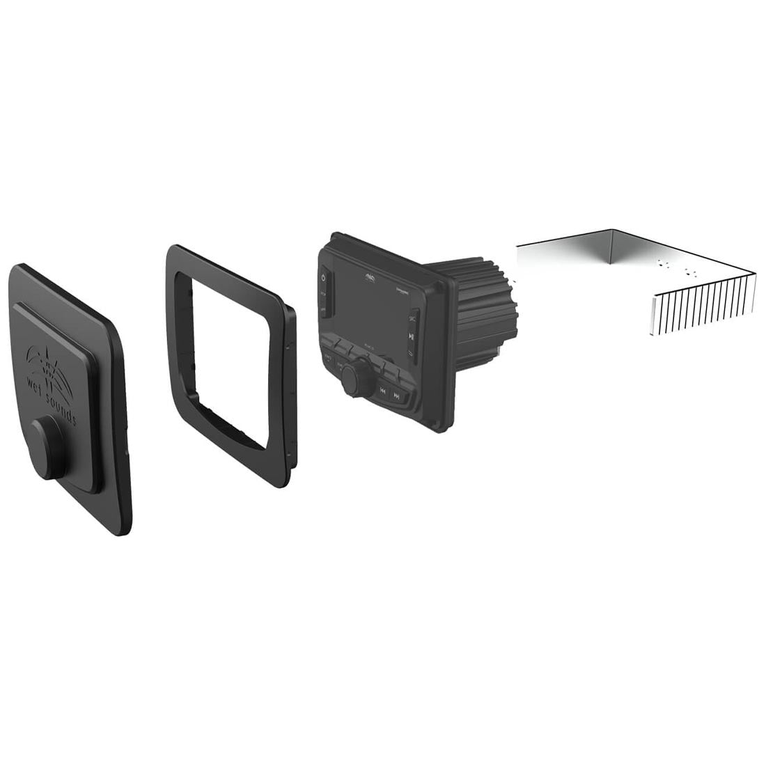 Wet Sounds WS-MC-20-FMK Flush Mount Installation Kit for WS-MC-20 - Each