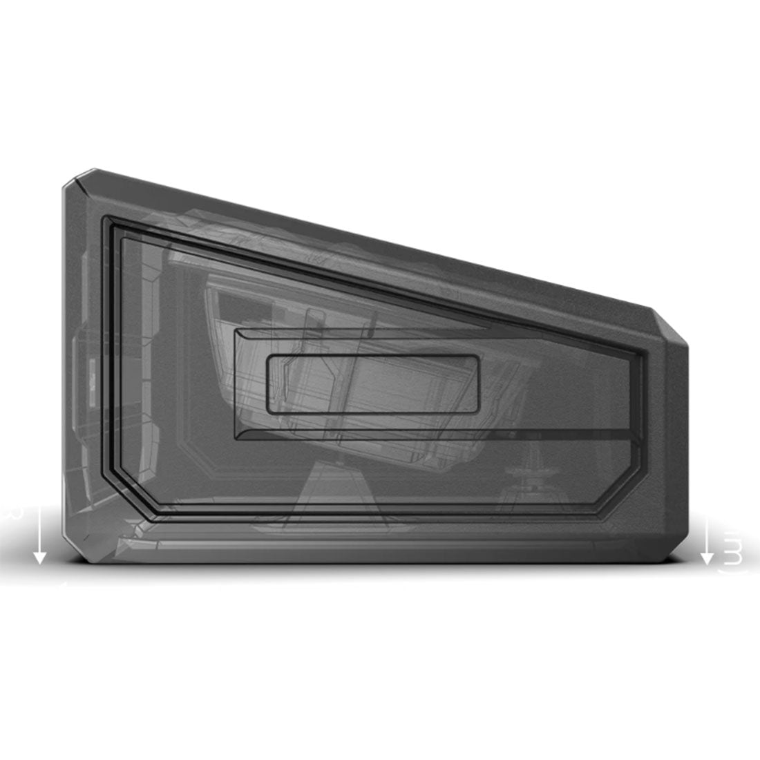 Wet Sounds ZERO10SUBKIT-S4 10" Loaded Marine Subwoofer Enclosure