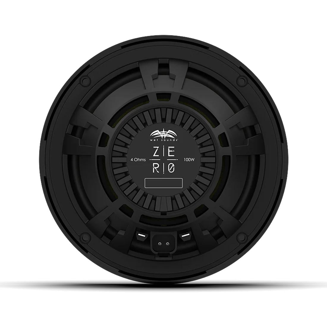Wet Sounds ZERO 6 XZ-B 6.5" 2-Way Marine and Powersport Speakers - Pair - Black (ZERO6XZ-B)