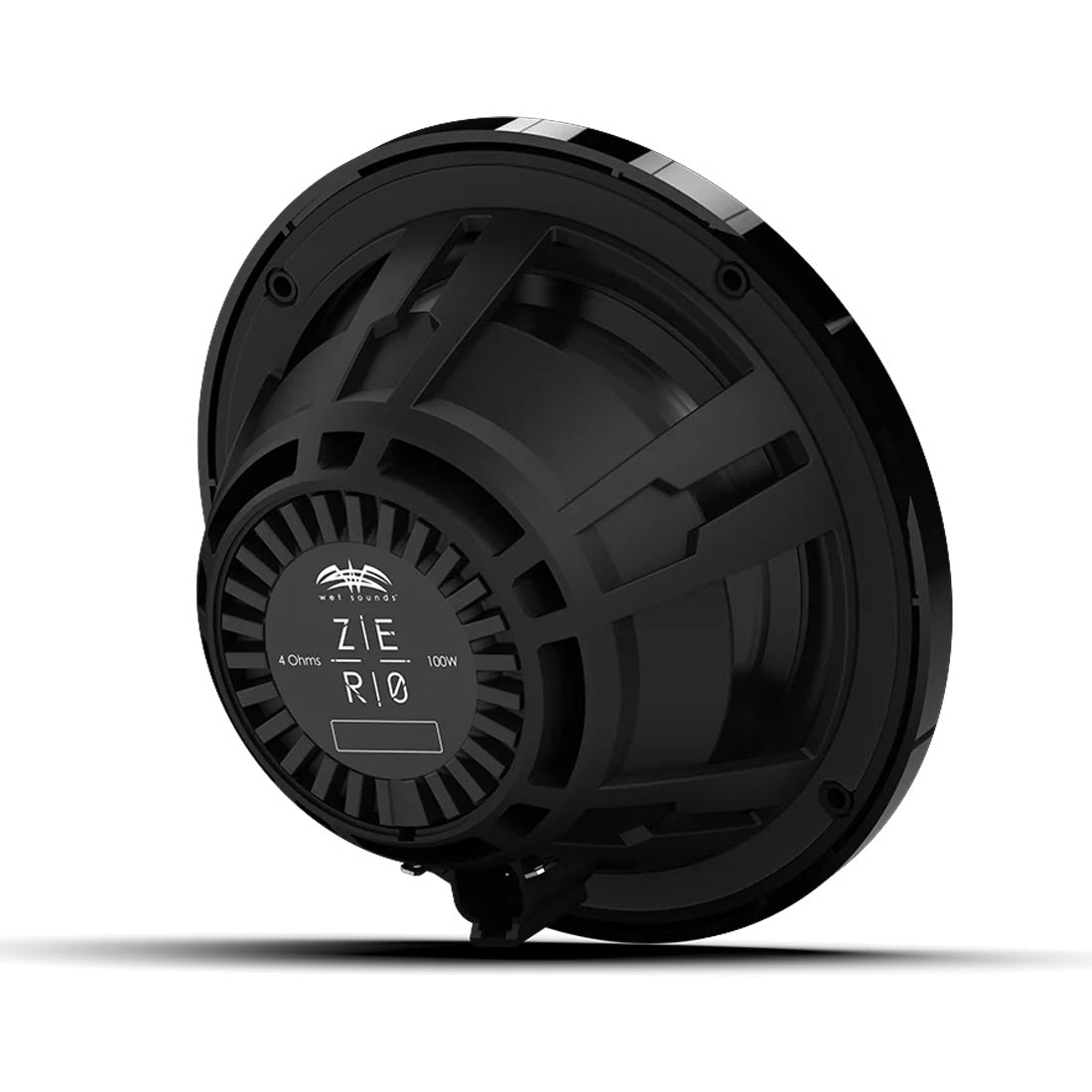 Wet Sounds ZERO 6 XZ-B 6.5" 2-Way Marine and Powersport Speakers - Pair - Black (ZERO6XZ-B)