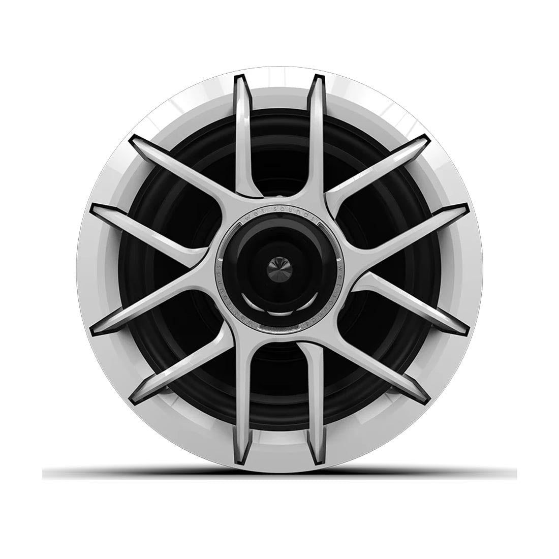 Wet Sounds ZERO 6 XZ-W 6.5" 2-Way Marine and Powersport Speakers - Pair - White (ZERO6XZ-W)