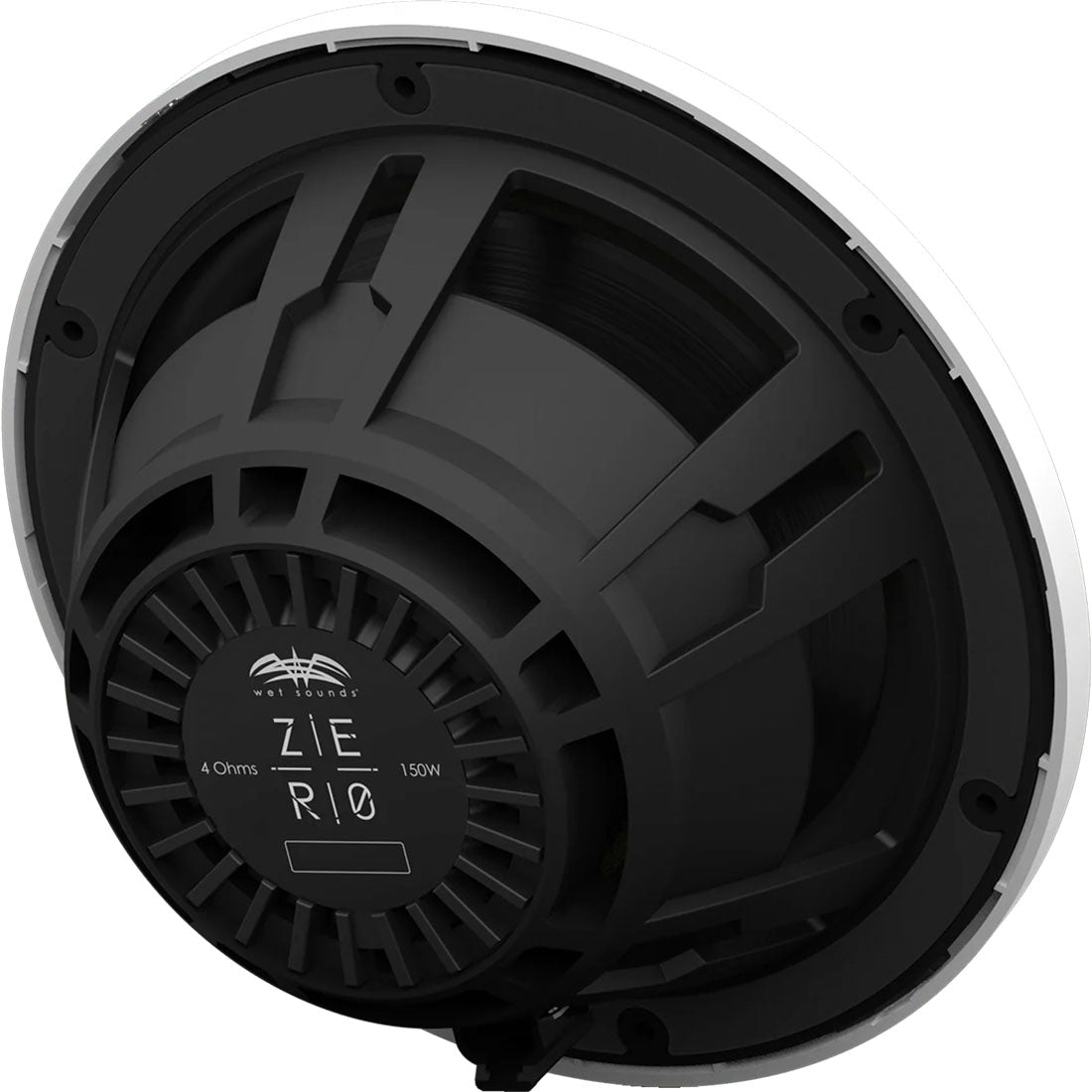 Wet Sounds ZERO8XY-W 8" Marine Speakers with White Grilles - Black - Pair