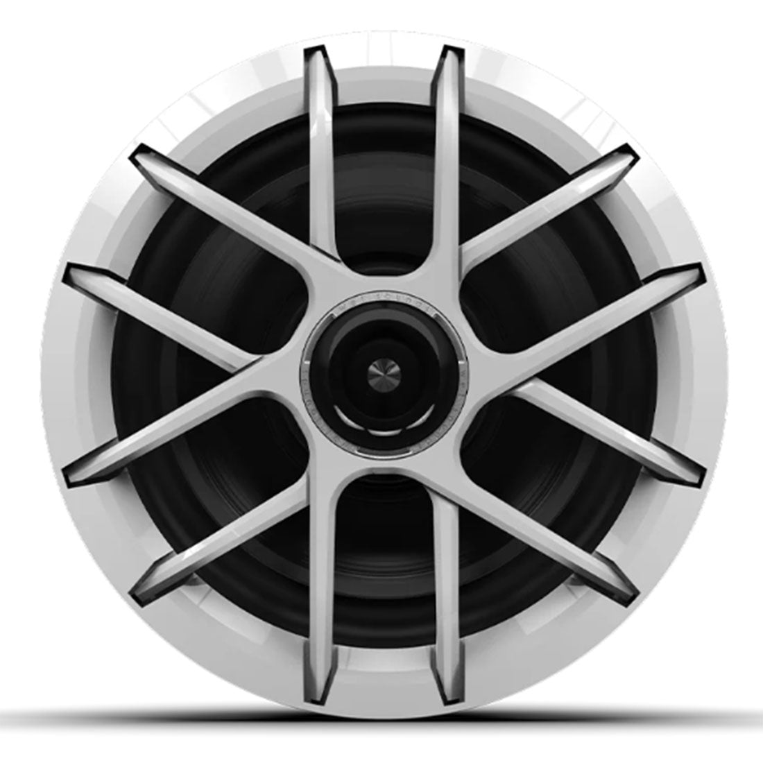 Wet Sounds ZERO8XZ-W 8" 2-Way 4-Ohm High-Output Marine Speakers - White - Pair