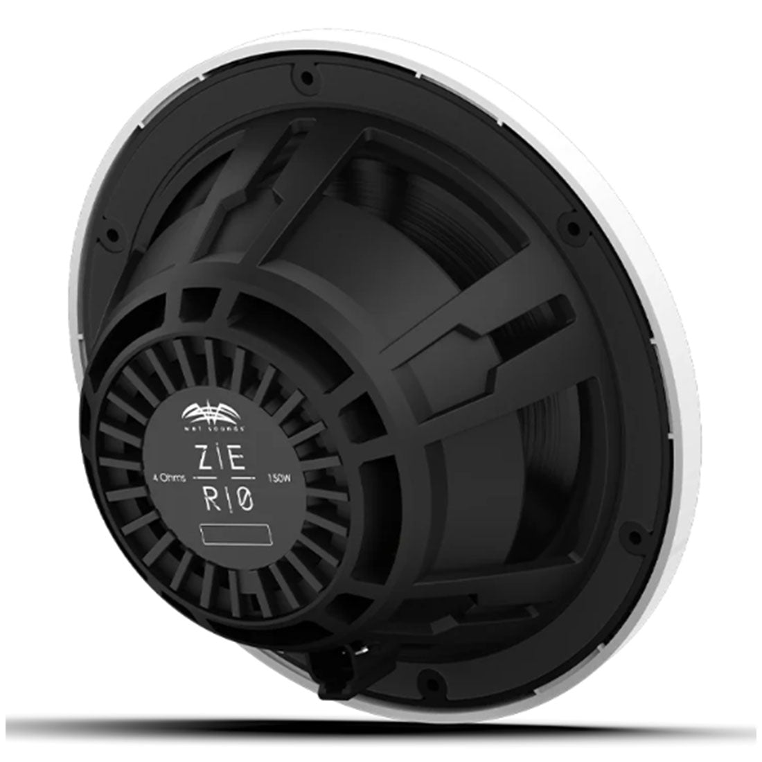 Wet Sounds ZERO8XZ-W 8" 2-Way 4-Ohm High-Output Marine Speakers - White - Pair