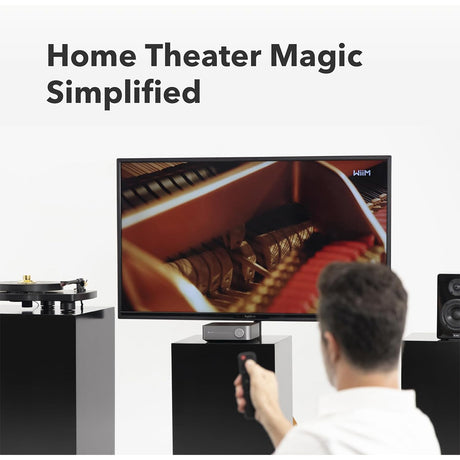 WiiM Amp: Multiroom Streaming - AirPlay 2, Chromecast, Voice Control