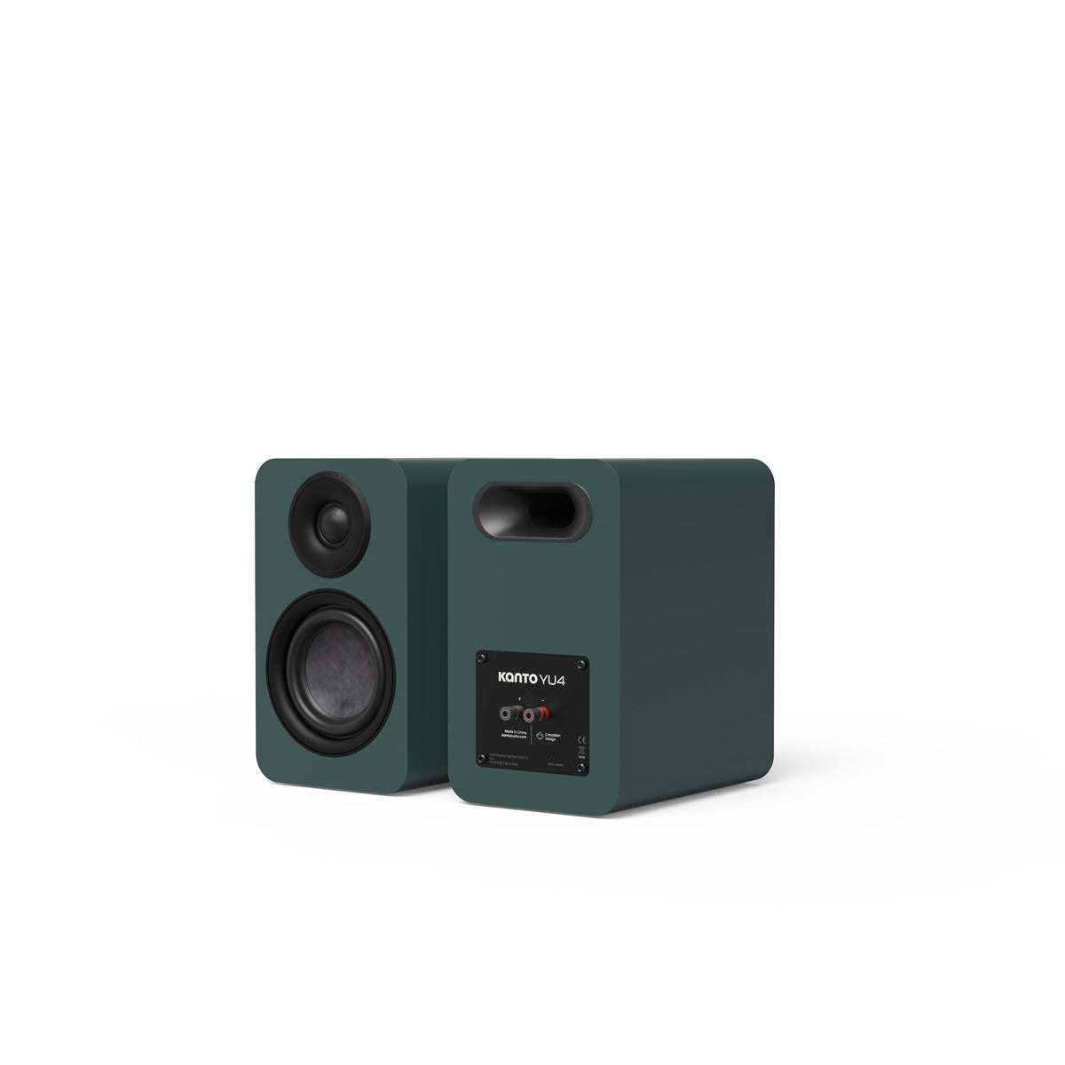 Kanto YU4 Passive (2nd Gen) Bookshelf Speakers With 4" Woofer - Pair