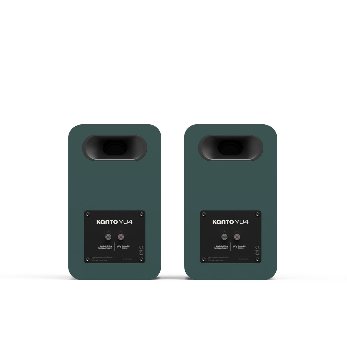 Kanto YU4 Passive (2nd Gen) Bookshelf Speakers With 4" Woofer - Pair