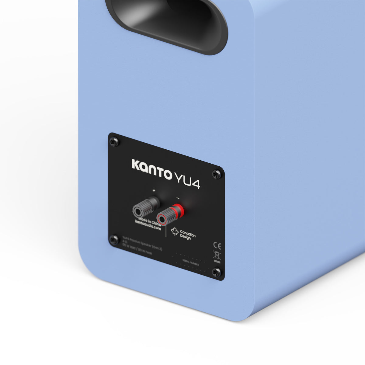 Kanto YU4 Passive (2nd Gen) Bookshelf Speakers With 4" Woofer - Pair