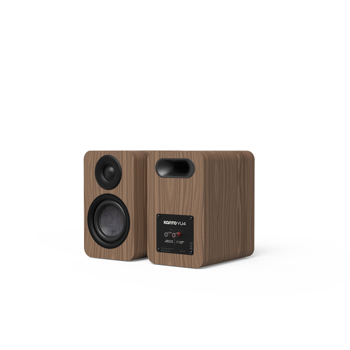 Kanto YU4 Passive (2nd Gen) Bookshelf Speakers With 4" Woofer - Pair