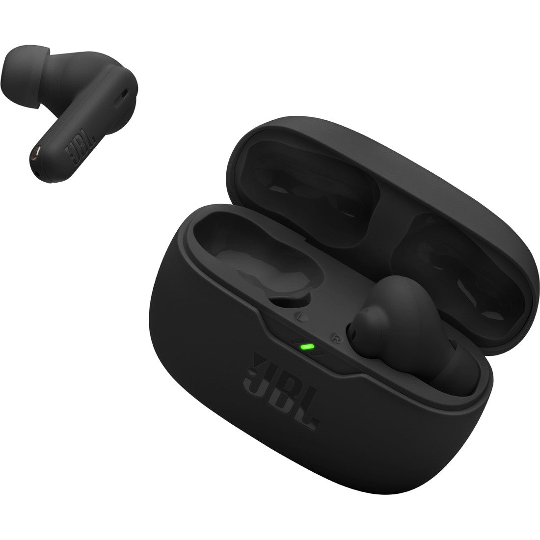JBL Vibe Beam 2 - Black - True Wireless Noise Cancelling Earbuds - Detailshot 2