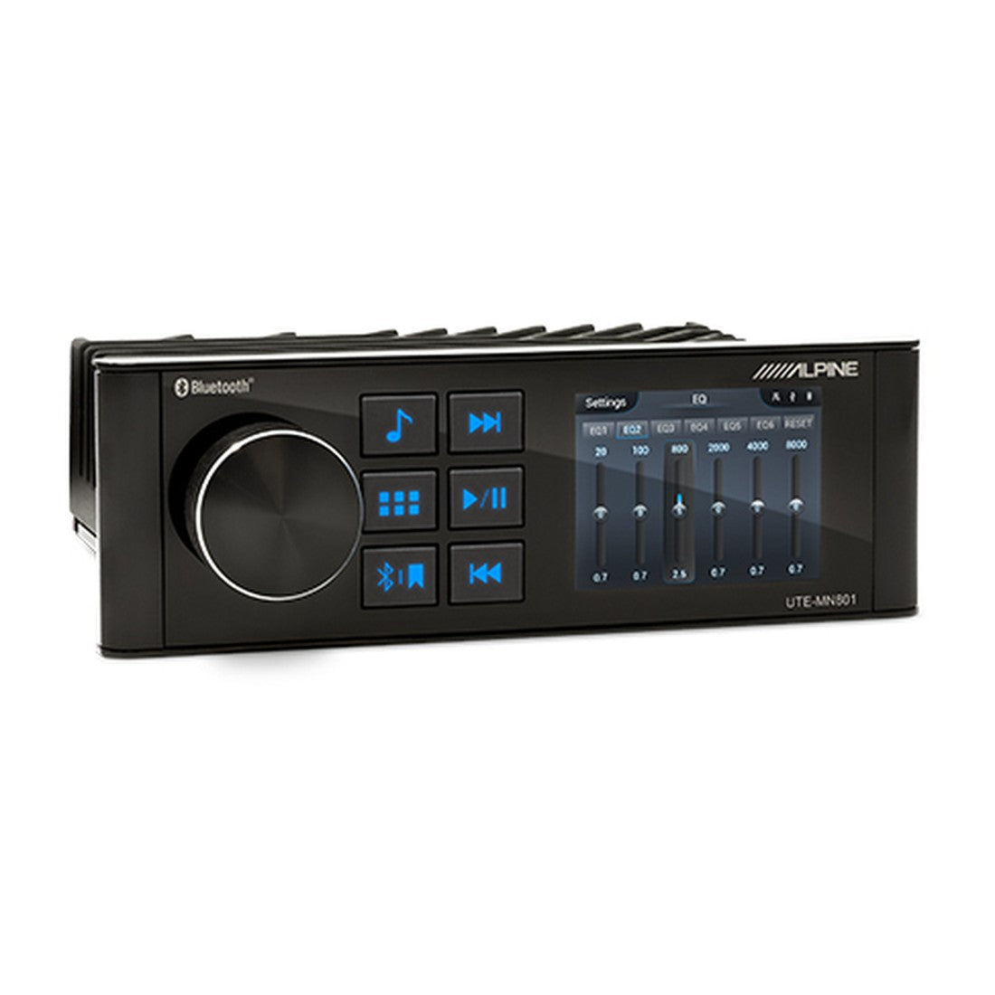 Alpine UTE-MN801 Waterproof Marine Bluetooth Receiver with NMEA 2000