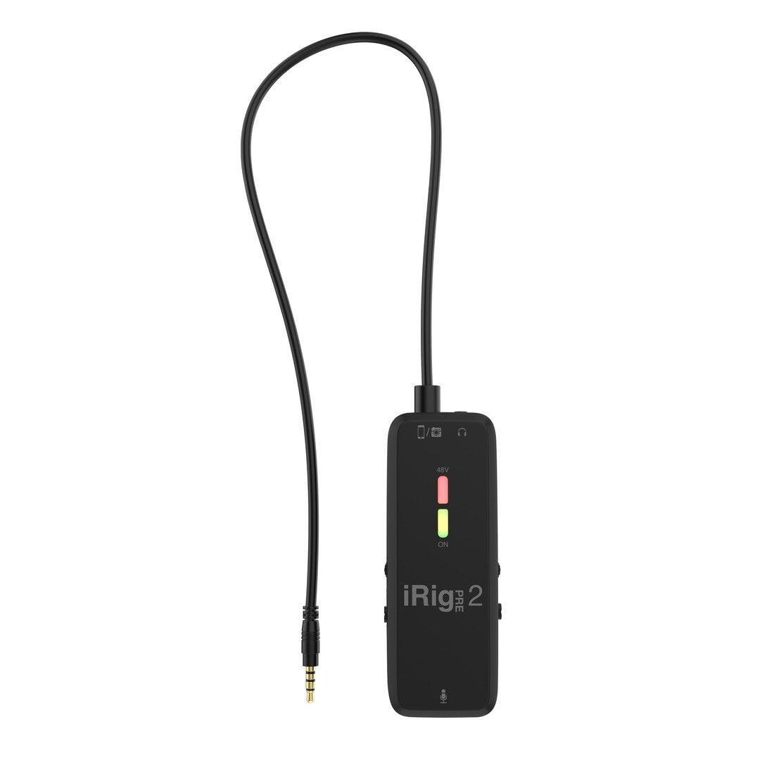 IK Multimedia iRig Pre 2 Mobile Microphone Interface with 48V Phantom Power