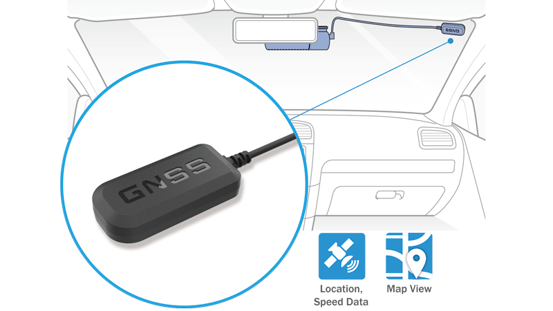 BlackVue G-1EU External GPS Receiver 1m Cable (G1EU)