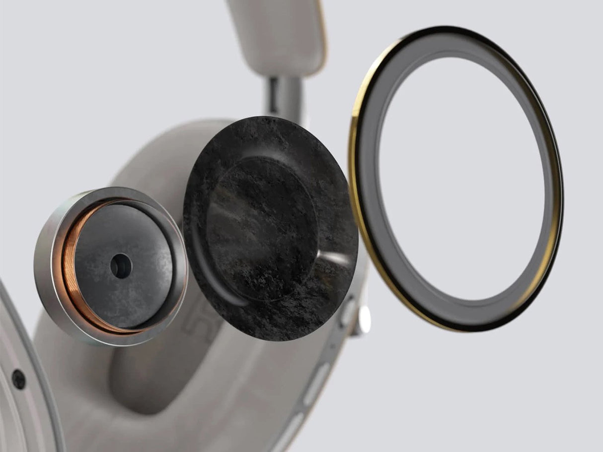Exploded components from Px8 Headphones