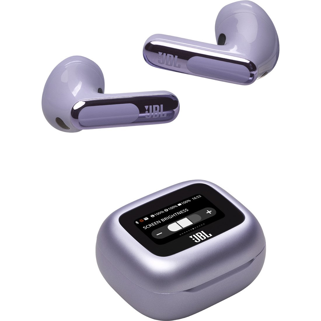 JBL Live Flex 3 - Purple - True wireless noise-cancelling open-stick earbuds - Detailshot 6