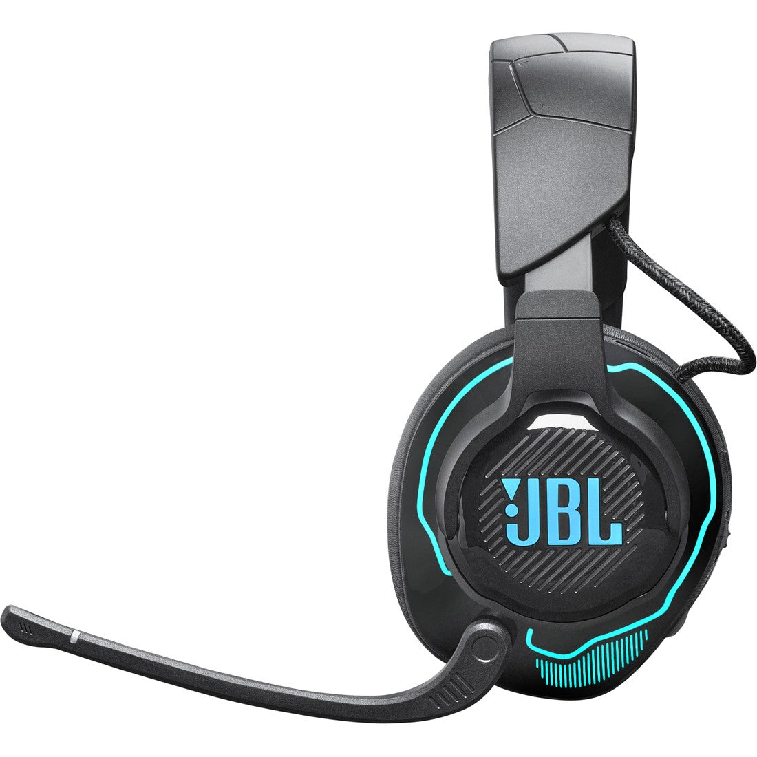 JBL Quantum 910X Wireless - Black - Wireless over-ear performance gaming headset with head tracking-enhanced, Active Noise Cancelling and Bluetooth - Front