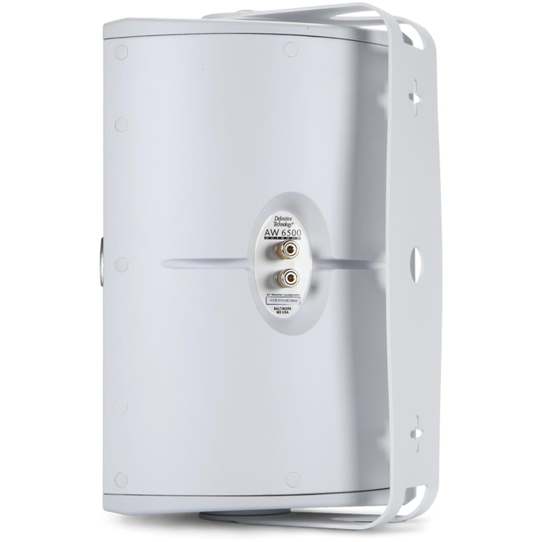 Definitive Technology All-Weather AW6500 white outdoor speaker