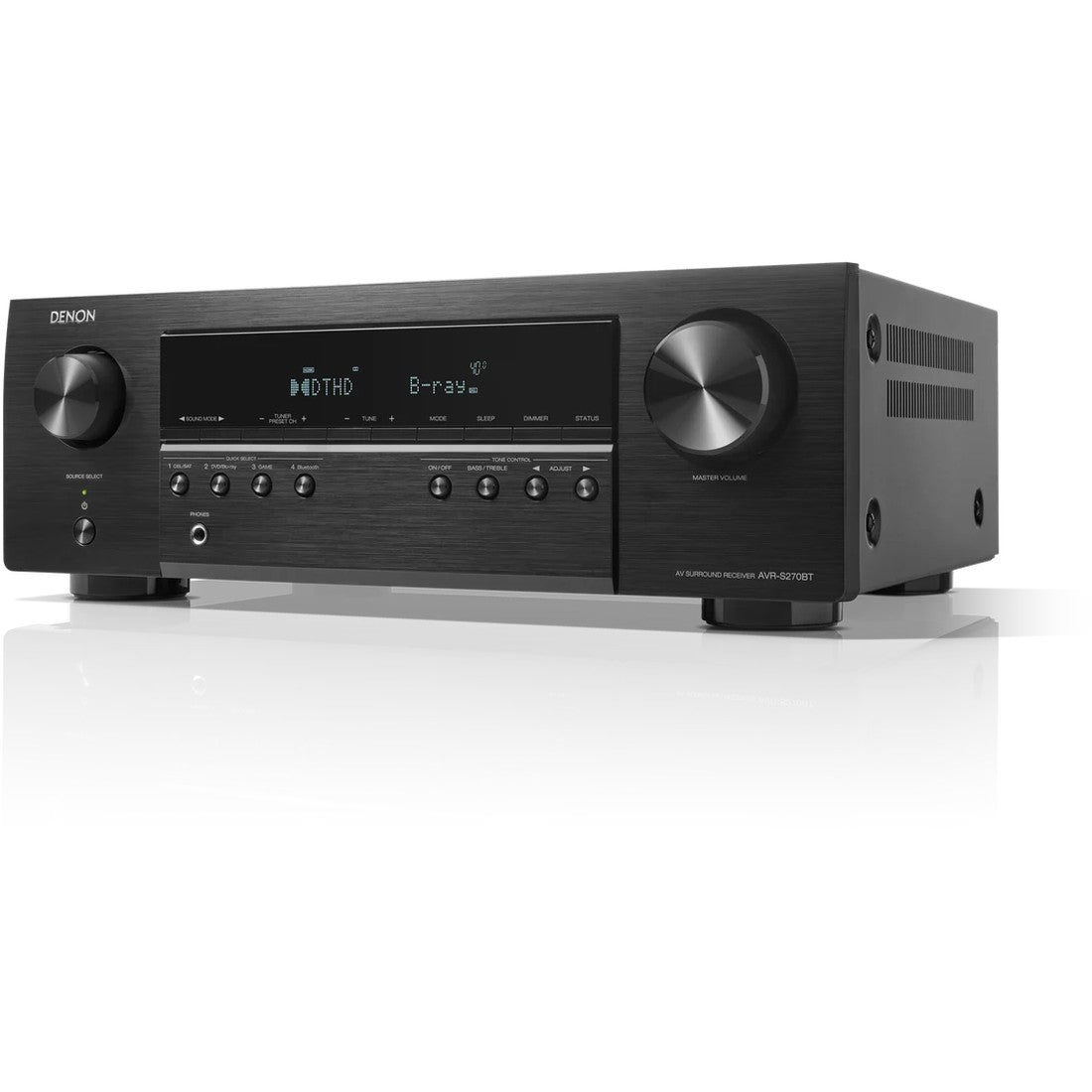 AVR-S270BT, Black, dynamic