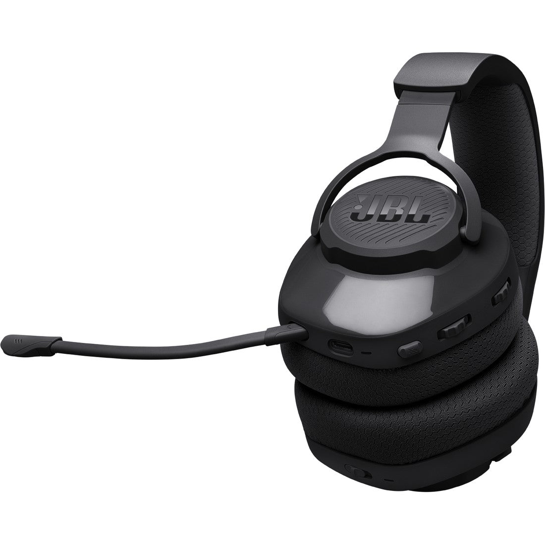 JBL Quantum 360X Wireless - Black - Wireless over-ear gaming headset with detachable boom mic - Detailshot 2