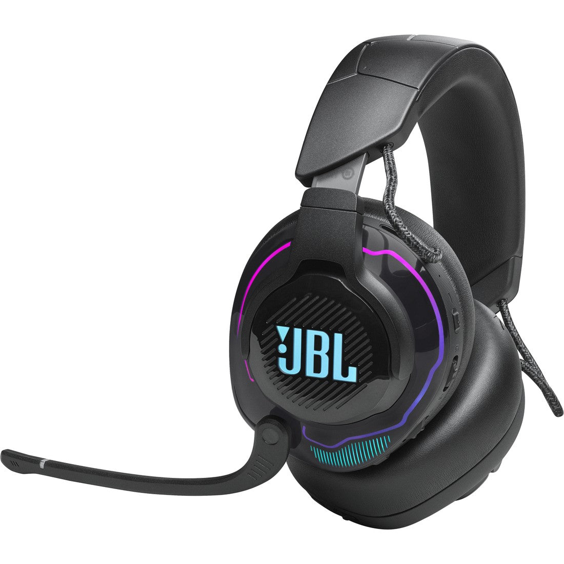 JBL Quantum 910X Wireless - Black - Wireless over-ear performance gaming headset with head tracking-enhanced, Active Noise Cancelling and Bluetooth - Hero