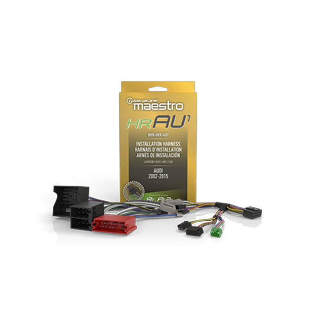 iDatalink Maestro HRN-HRR-AU1 Plug and Play T-Harness for Select Audi Vehicles