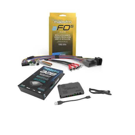 iDatalink Maestro A2B-AR-FO5 Amplifier Replacement Harness for Select Ford Vehicles with A2B Amplifiers