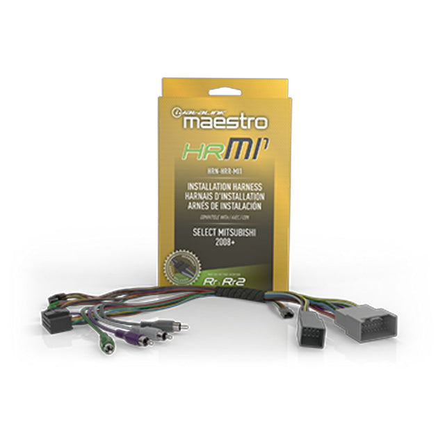 iDatalink Maestro HRN-HRR-MI1 Plug and Play T-Harness for Select Mitsubishi Vehicles