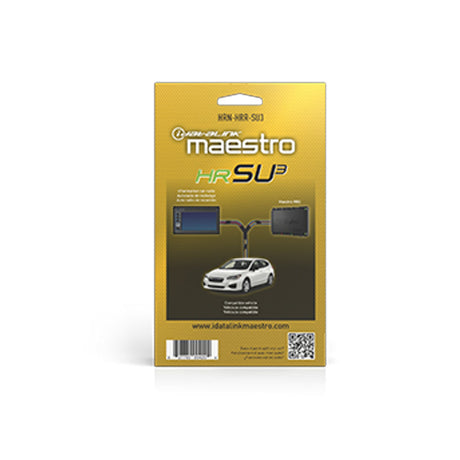 iDatalink Maestro HRN-HRR-SU3 Plug and Play T-Harness for Select Subaru Vehicles