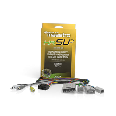 iDatalink Maestro HRN-HRR-SU3 Plug and Play T-Harness for Select Subaru Vehicles