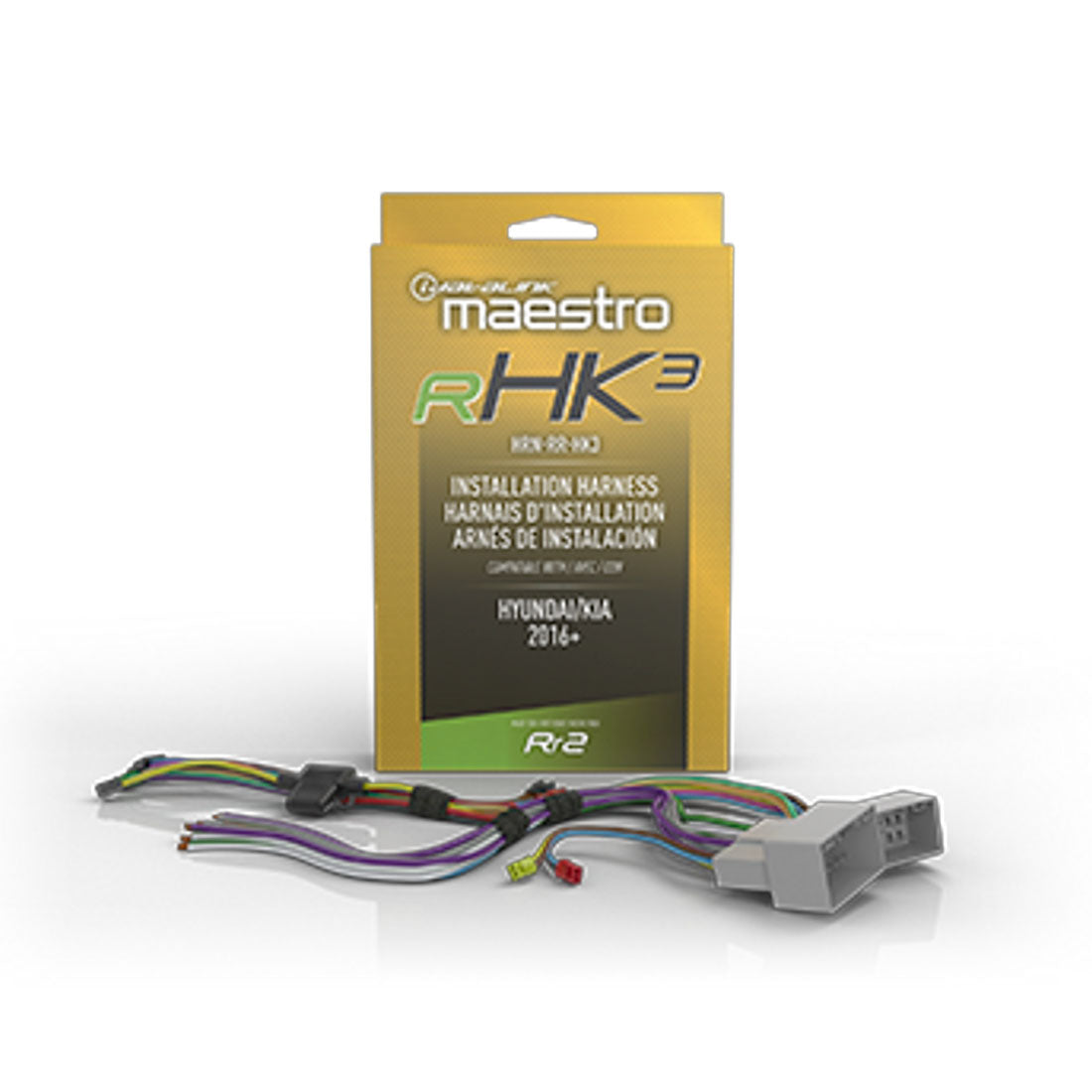 iDatalink Maestro HRN-HRR-HK3 Plug and Play T-Harness for select Hyundai & Kia Vehicles