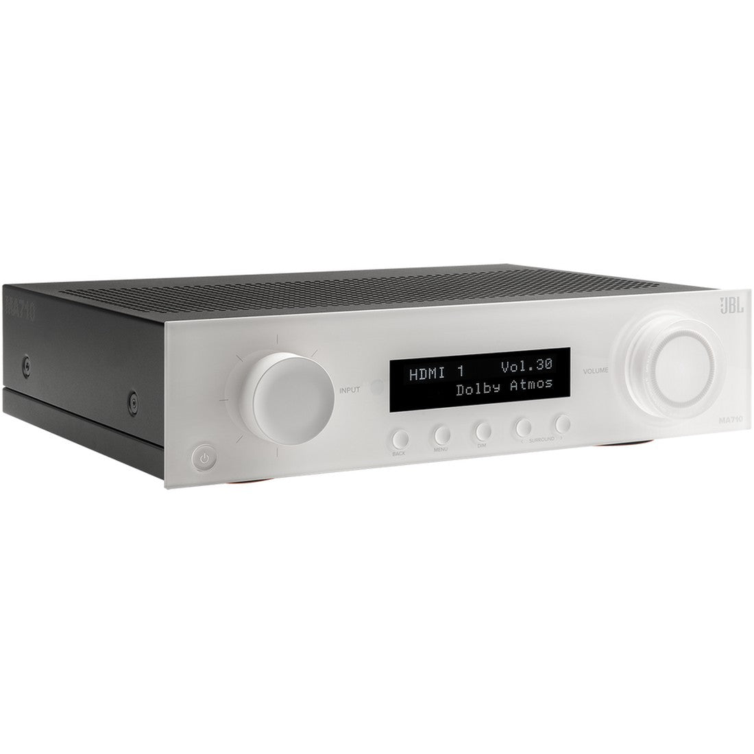 JBL MA710 AV receiver with digital display