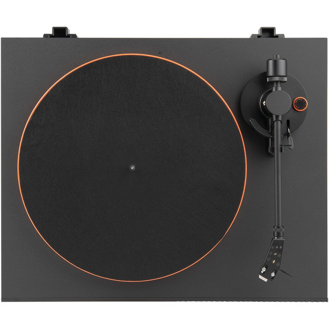 JBL Spinner BT turntable with orange platter