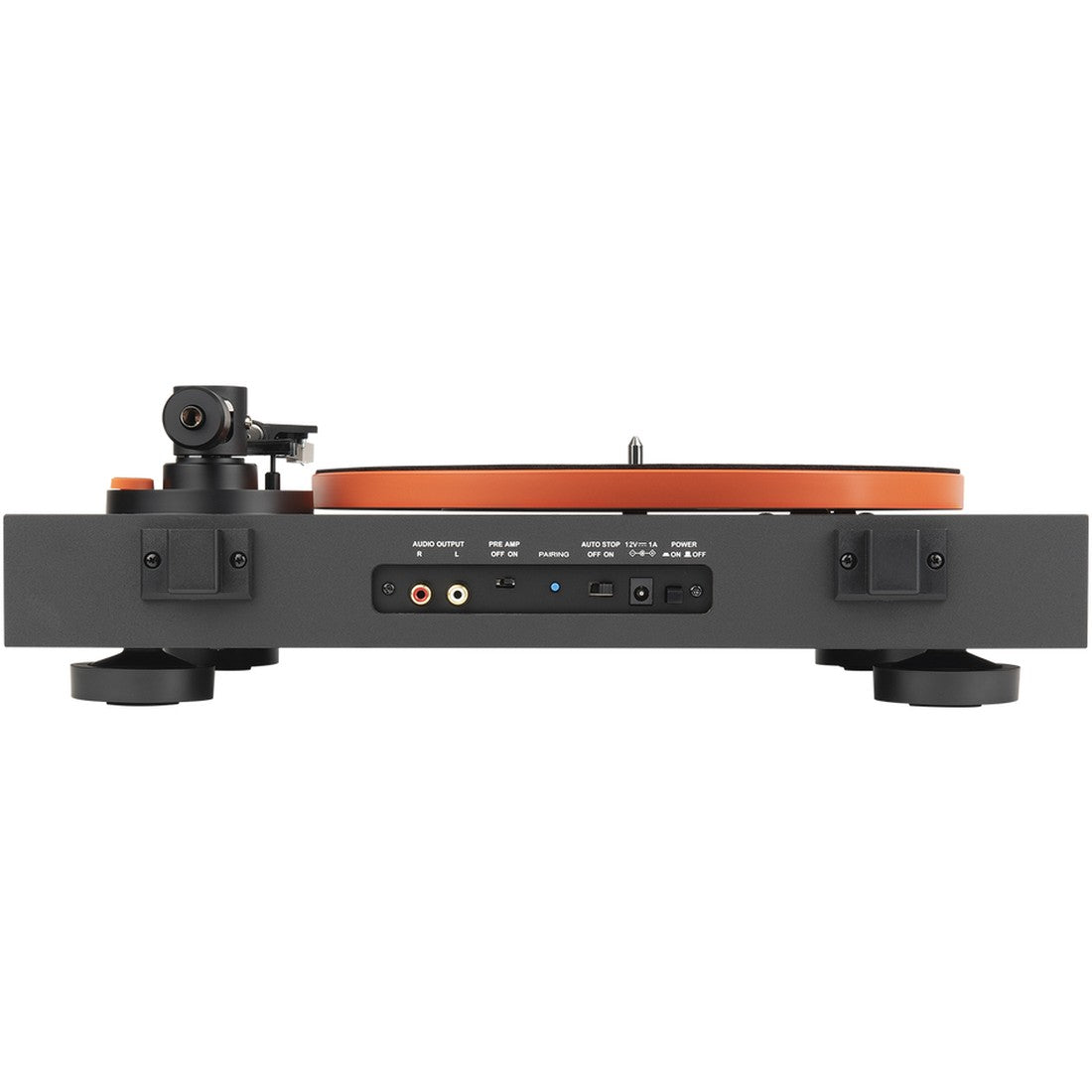 JBL Spinner BT record player with orange platter