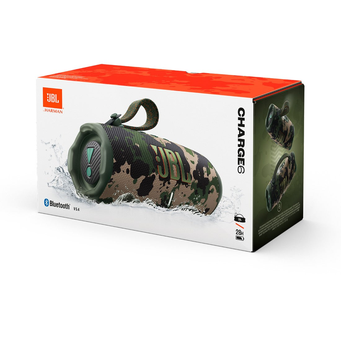 JBL Charge 6 - Squad - Portable waterproof and drop-proof Bluetooth speaker - Detailshot 4