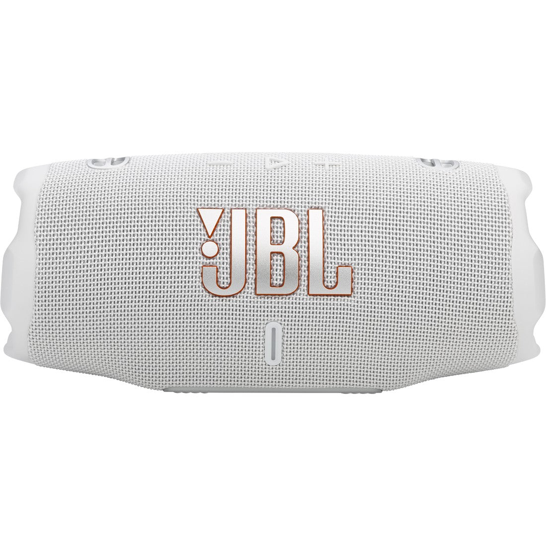 JBL Charge 6 - White - Portable waterproof and drop-proof Bluetooth speaker - Front