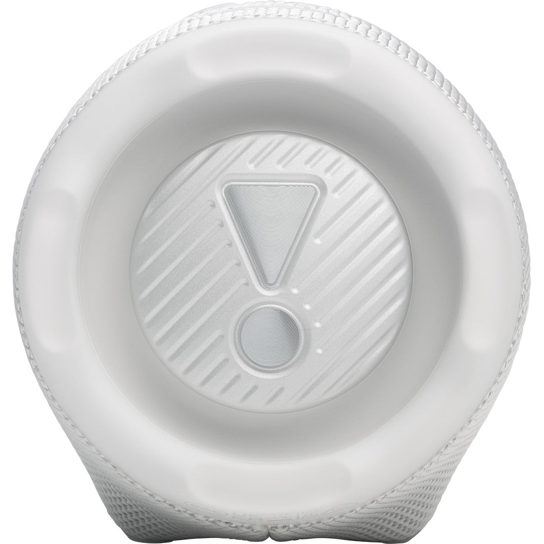 JBL Charge 6 - White - Portable waterproof and drop-proof Bluetooth speaker - Left