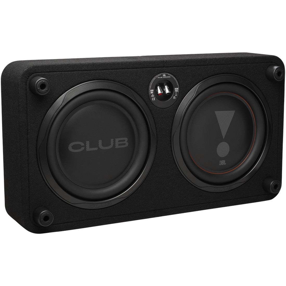 CLUB 1000SSL - Black - Sealed down-firing enclosure with one shallow-mount 10" (250mm) Club subwoofer and passive radiator. - Hero image number null