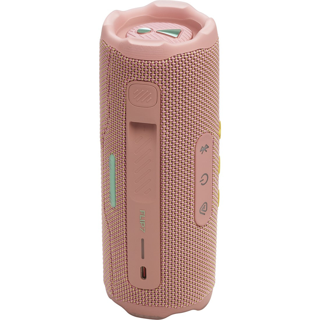 JBL Flip 7 - Pink - Portable waterproof and drop-proof speaker - Back